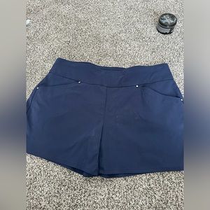 Navy blue inc shorts. Size 10.